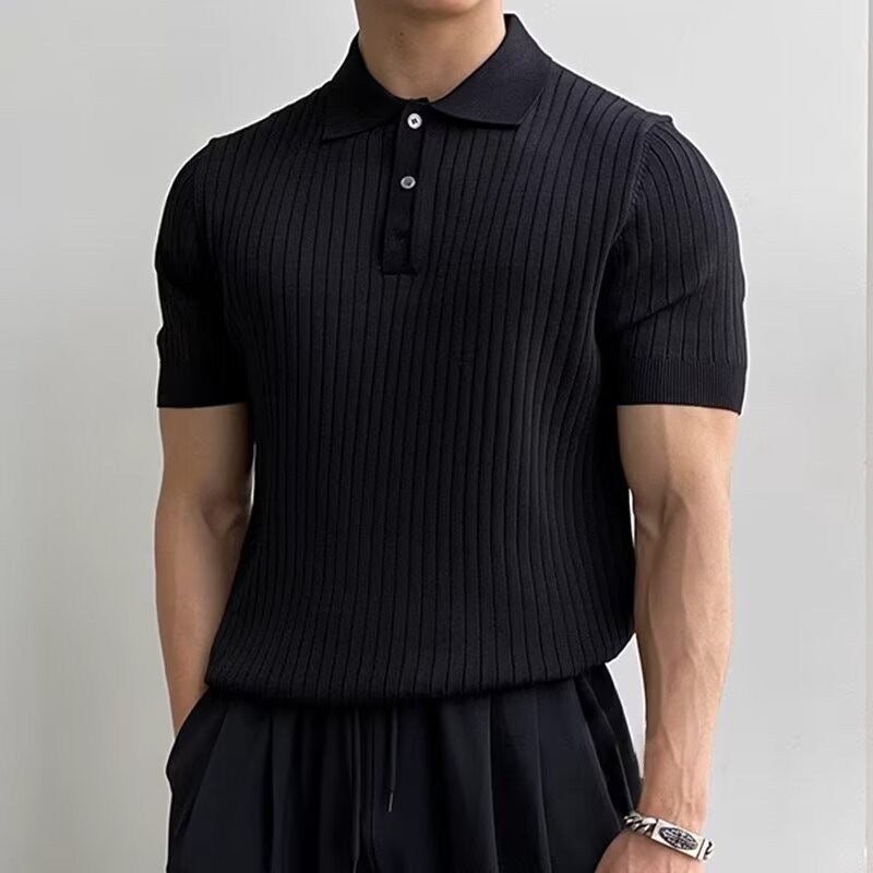 Witold™ | Dzianinowa koszulka polo