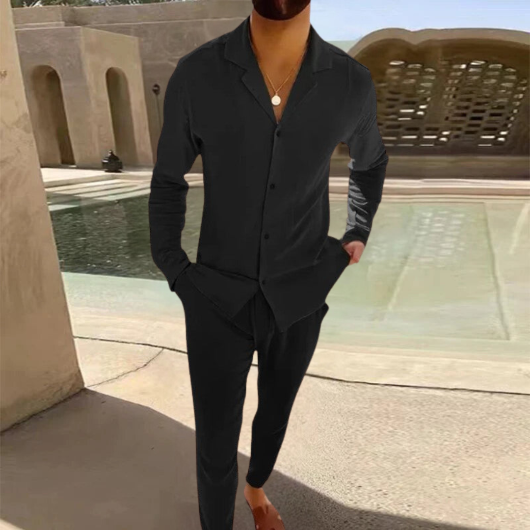 Lucjan™ | Zestaw lniany