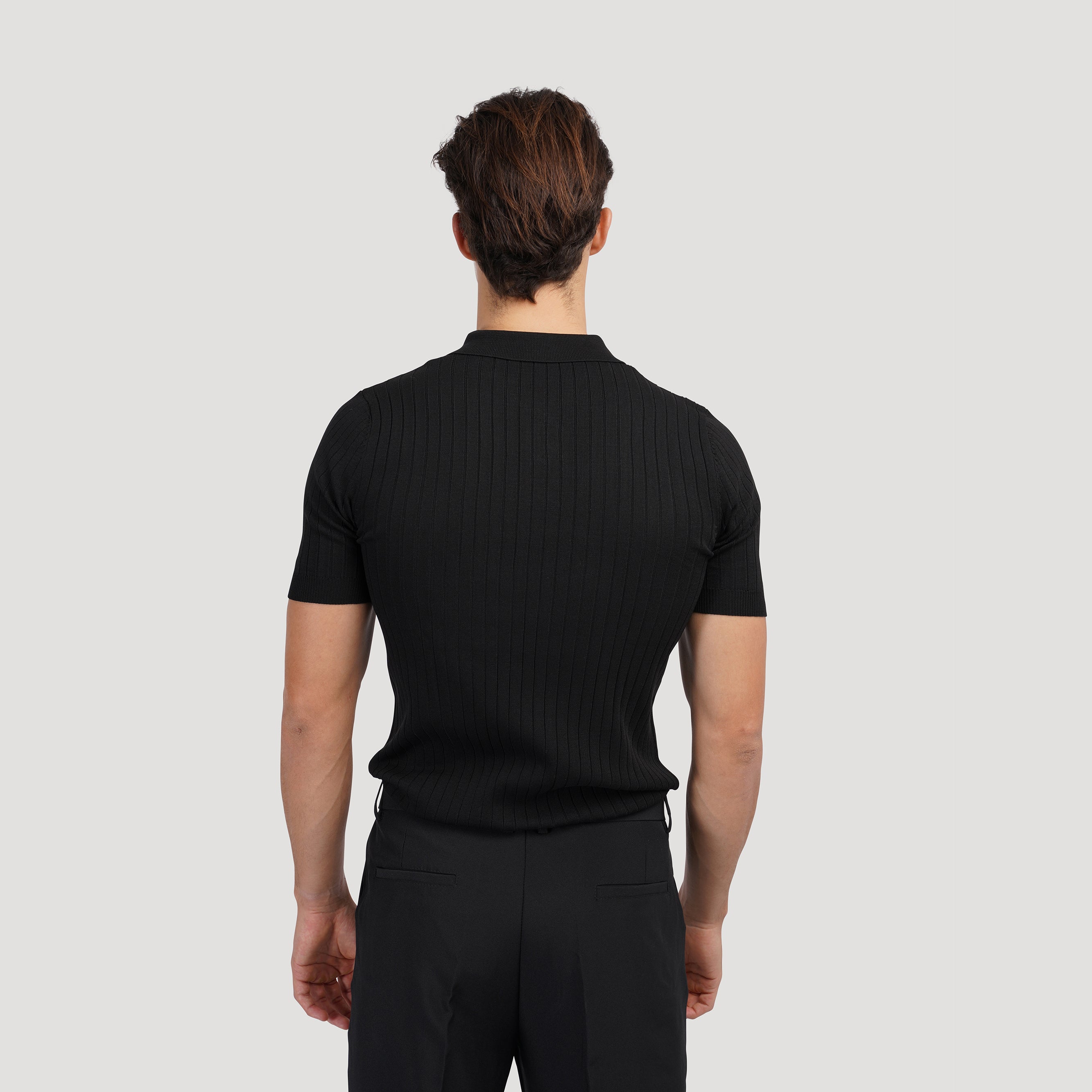 Witold™ | Dzianinowa koszulka polo