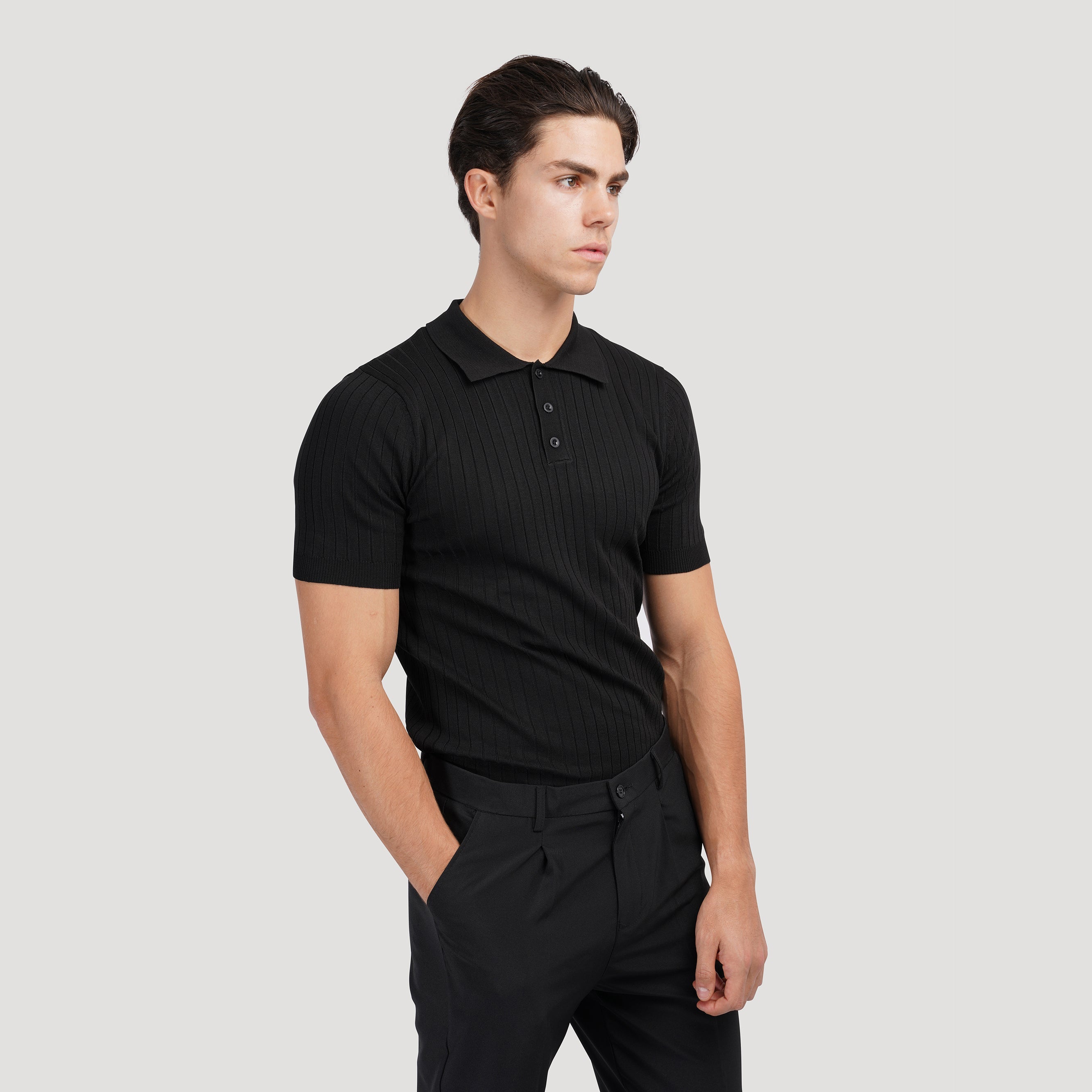 Witold™ | Dzianinowa koszulka polo