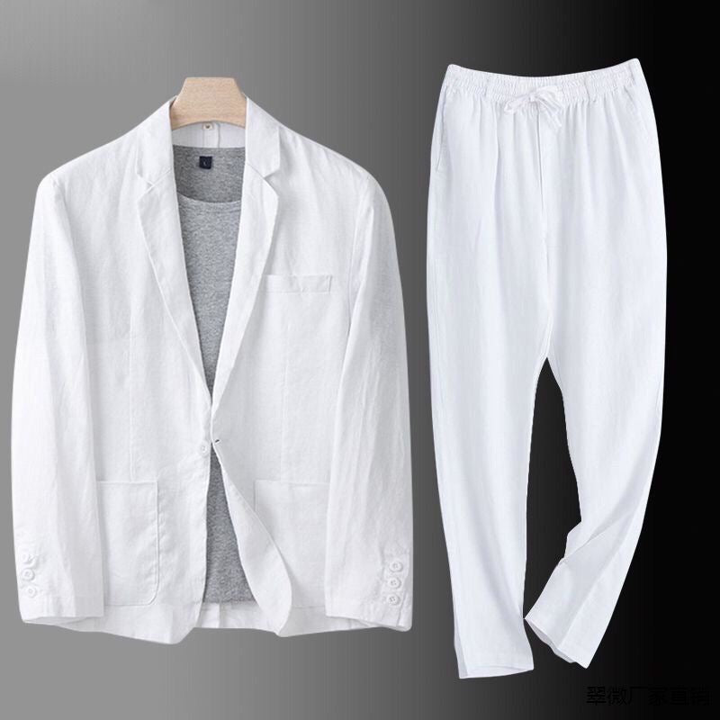 Sebastian™ | Elegancki lniany garnitur