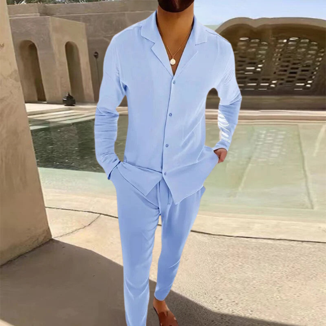Lucjan™ | Zestaw lniany