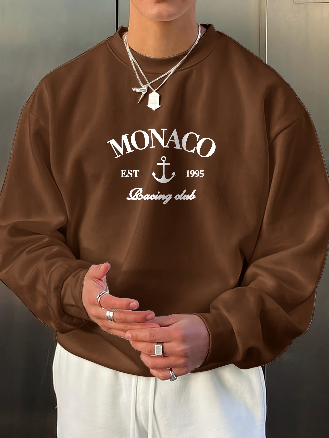 Monaco™|Sweter Męski