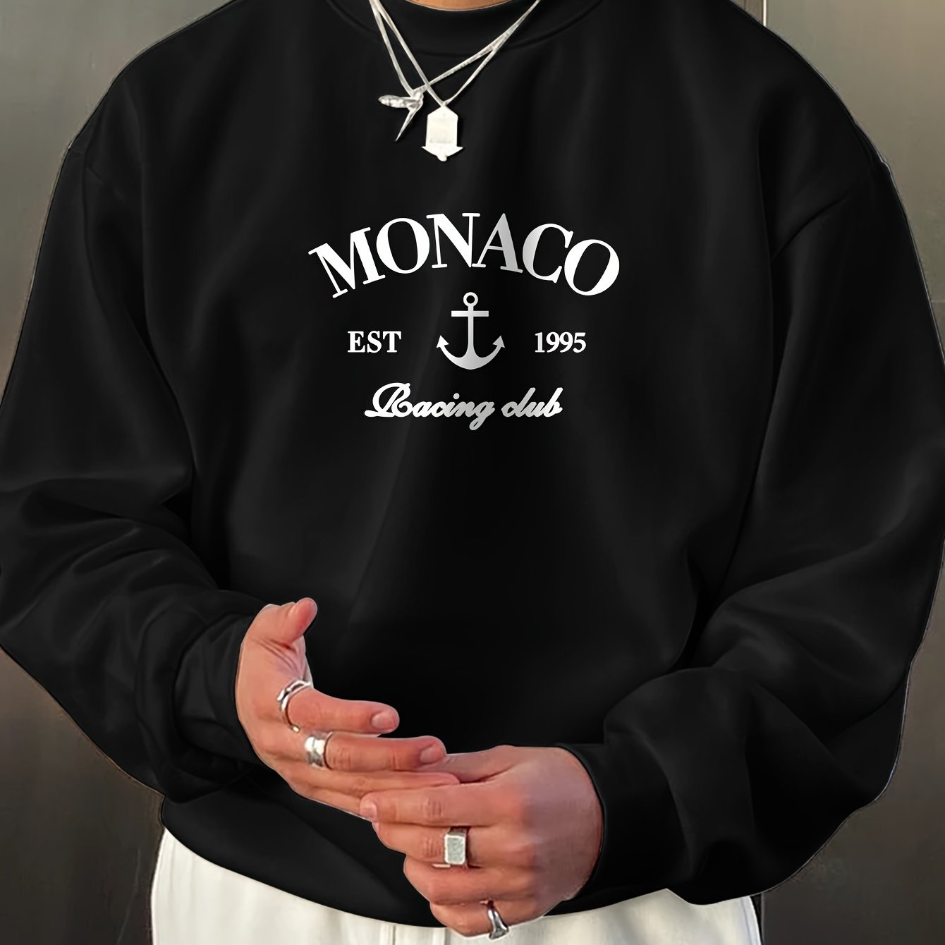 Monaco™|Sweter Męski