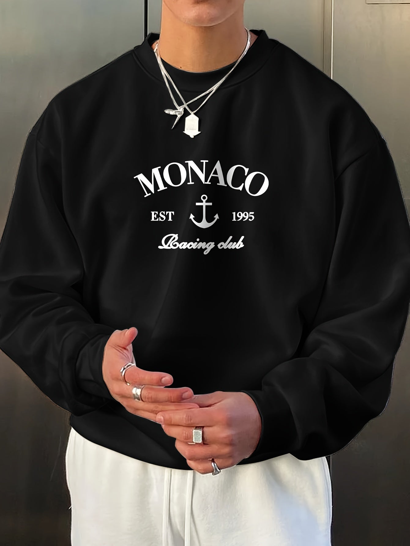 Monaco™|Sweter Męski