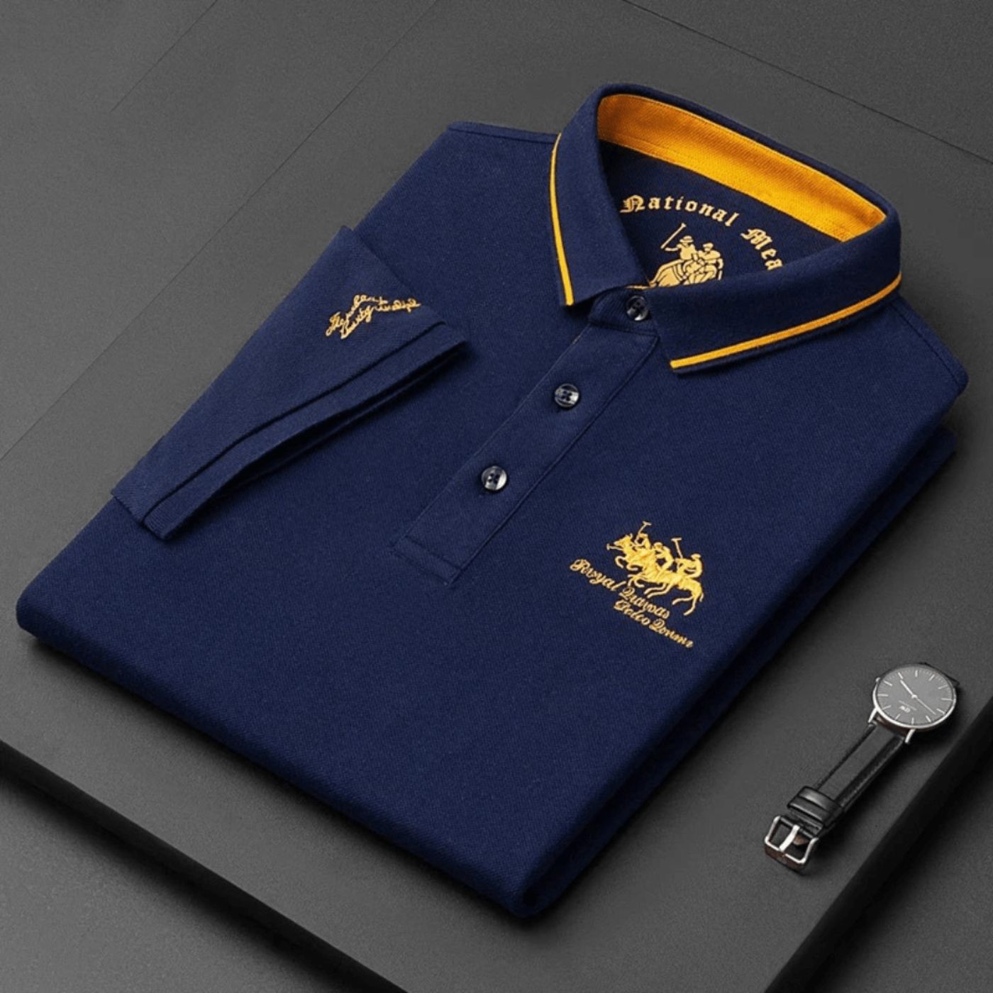 Kacper™|Haftowana Koszulka Polo Męska