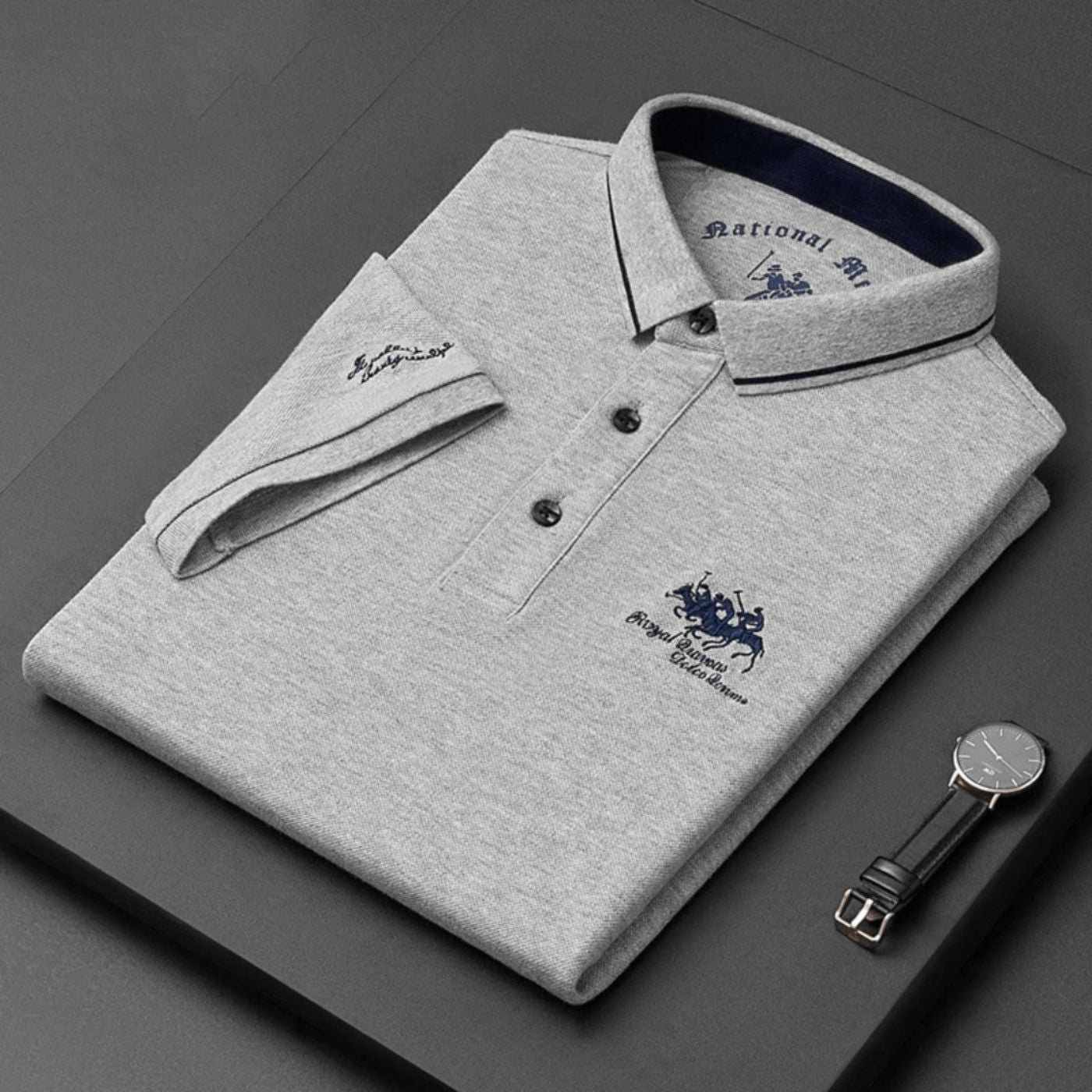 Kacper™|Haftowana Koszulka Polo Męska